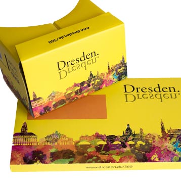 Virtual Reality Cardboard Viewer Dresden360
