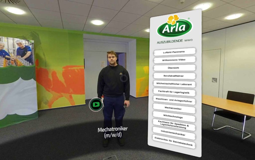ARLA Foods App - Menü